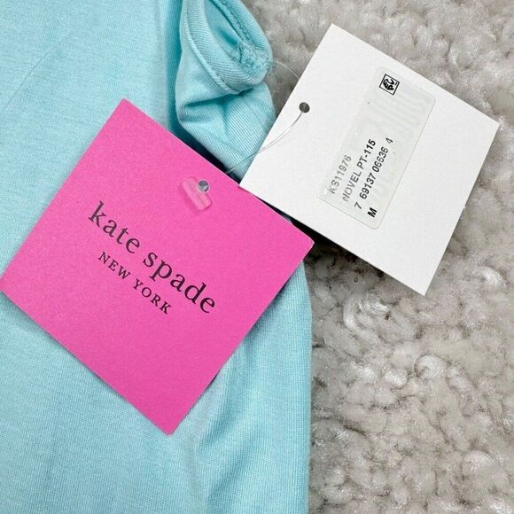 Kate Spade New York Mrs. Bridal Sleep Pajama Tank Blue NEW - Picture 7 of 10